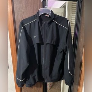 Nike Vintage Windbreaker Lightweight Jacket- Black